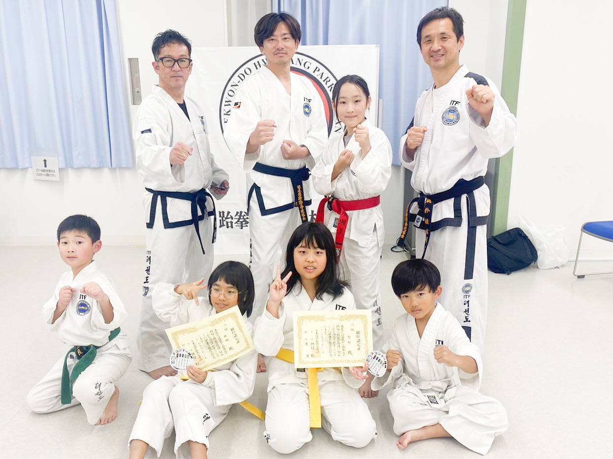 テコンドー埼玉北越谷道場の稽古